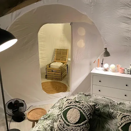 Οργανωμένο κάμπινγκ Une Nuit Dans Les Etoiles Avec Jacuzzi Lasne